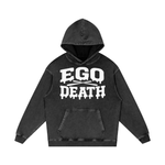 EGO DEATH x AFRO HOUSE SNOW-WASH HOODIE