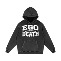 EGO DEATH x AFRO HOUSE SNOW-WASH HOODIE