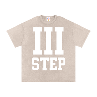 III STEP ACID WASH OVERSIZED T-SHIRT