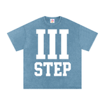 III STEP ACID WASH OVERSIZED T-SHIRT