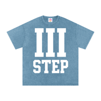 III STEP ACID WASH OVERSIZED T-SHIRT