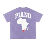 AMAPIANO ACID WASH OVERSIZED  T-SHIRT
