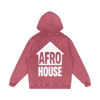 EGO DEATH x AFRO HOUSE SNOW-WASH HOODIE