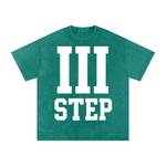III STEP ACID WASH OVERSIZED T-SHIRT