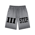 III STEP REVERSED-DYED SWEATSHORTS