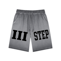 III STEP REVERSED-DYED SWEATSHORTS