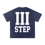III STEP ACID WASH OVERSIZED T-SHIRT