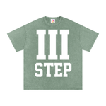 III STEP ACID WASH OVERSIZED T-SHIRT