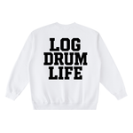 GQOM OVERSIZED CREWNECK SWEATSHIRT – LOG DRUM LIFE EDITION