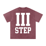 III STEP ACID WASH OVERSIZED T-SHIRT