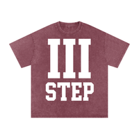III STEP ACID WASH OVERSIZED T-SHIRT