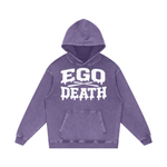 EGO DEATH x AFRO HOUSE SNOW-WASH HOODIE