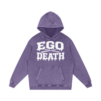 EGO DEATH x AFRO HOUSE SNOW-WASH HOODIE