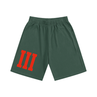 III STEP ESSENTIAL HEAVYWEIGHT COTTON SHORTS