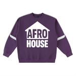 AFROHOUSE OVERSIZED CREWNECK SWEATSHIRT
