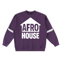 AFROHOUSE OVERSIZED CREWNECK SWEATSHIRT