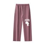 PIANO FRAYED ENZYME WASH FLEECE SWEATPANTS