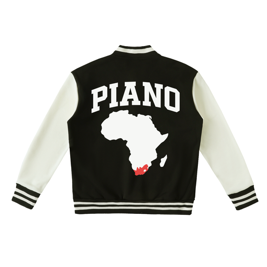 AMAPIANO VARSITY JACKET- SPECIAL EDITION - TWO TONED FLEECE