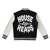 HOUSE HEADS VARSITY JACKET -TWO TONED FLEECE