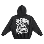 AFRO HOUSE FLOW FREQUENCY FLEECE BOXY HOODIE