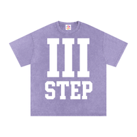 III STEP ACID WASH OVERSIZED T-SHIRT