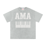 AMAPIANO ACID WASH OVERSIZED  T-SHIRT