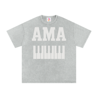 AMAPIANO ACID WASH OVERSIZED  T-SHIRT