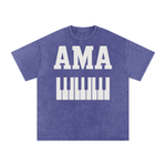 AMAPIANO ACID WASH OVERSIZED  T-SHIRT