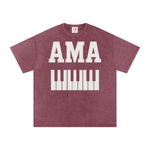 AMAPIANO ACID WASH OVERSIZED  T-SHIRT
