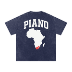AMAPIANO ACID WASH OVERSIZED  T-SHIRT