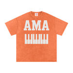 AMAPIANO ACID WASH OVERSIZED  T-SHIRT