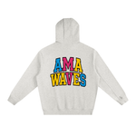 GQOM FLEECE HIGH-NECK HOODIE