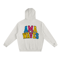 GQOM FLEECE HIGH-NECK HOODIE