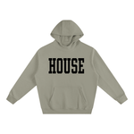 HOUSE FLOW HIGH-NECK FLEECE HOODIE