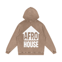 EGO DEATH x AFRO HOUSE SNOW-WASH HOODIE