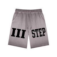 III STEP REVERSED-DYED SWEATSHORTS