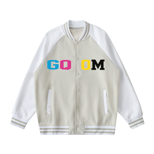 GQOM VARSITY JACKET - TWO TONE RAGLAN SLEEVE