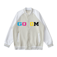GQOM VARSITY JACKET - TWO TONE RAGLAN SLEEVE