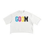 GQOM x AMAWAVES FRENCH TERRY RAW EDGE TEE