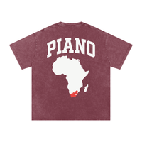 AMAPIANO ACID WASH OVERSIZED  T-SHIRT