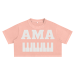AMAPIANO SNOW WASH OVERSIZED CROP TOP