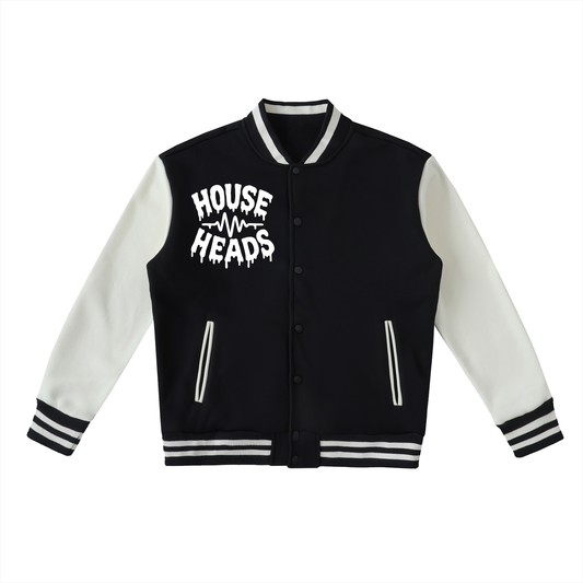 HOUSE HEADS VARSITY JACKET -TWO TONED FLEECE