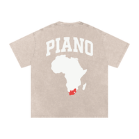 AMAPIANO ACID WASH OVERSIZED  T-SHIRT
