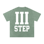 III STEP ACID WASH OVERSIZED T-SHIRT