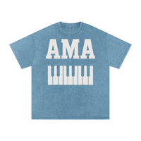 AMAPIANO ACID WASH OVERSIZED  T-SHIRT