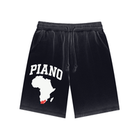 AMAPIANO REVERSED DYED SWEATSHORTS