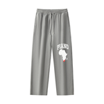 PIANO FRAYED ENZYME WASH FLEECE SWEATPANTS