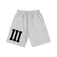 III STEP ESSENTIAL HEAVYWEIGHT COTTON SHORTS