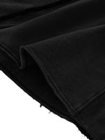 AMAPIANO SNOW WASH EDGE DRAWSTRING SHORTS