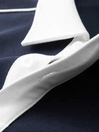 AFRO HOUSE CONTRAST COLLAR POLO